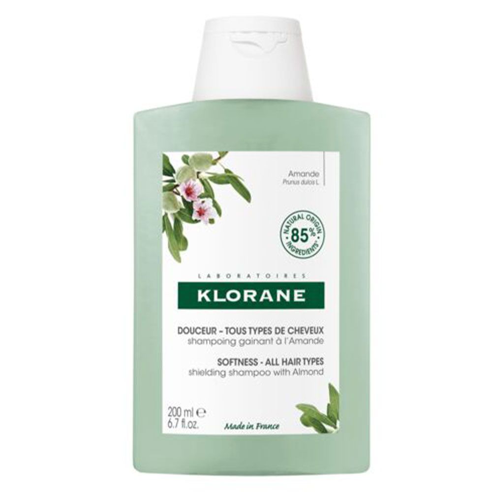 Klorane Shampoo - Lait d'Amande (Almond Milk) - 200ml