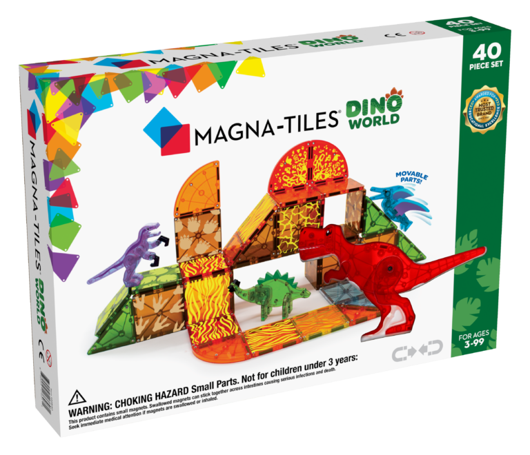 Dino World 40-pc Set by Magna-Tiles