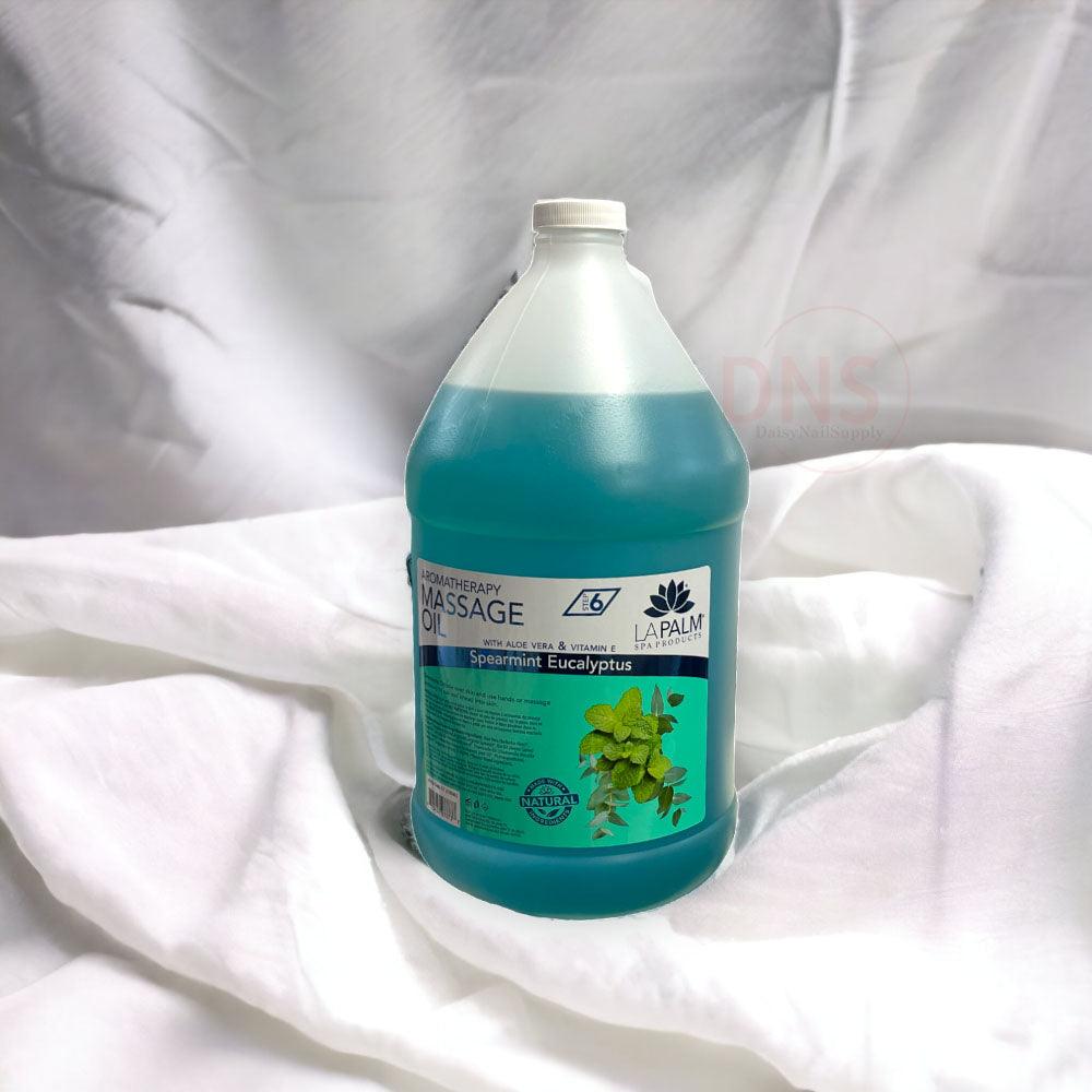 Lapalm Spa Aromatherapy Massage Oil 1 Gollon - Spearmint Eucalyptus