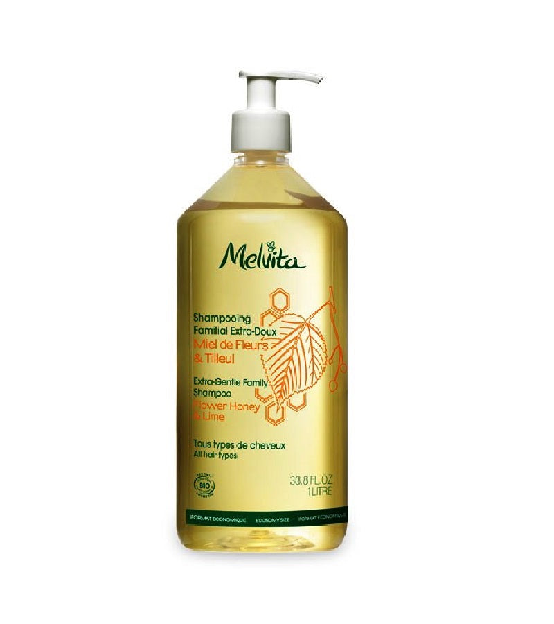 Melvita ORGANIC FAMILY SHAMPOO - 1 Ltr