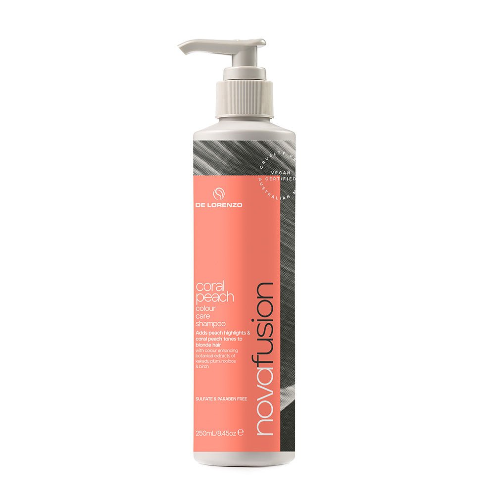 De Lorenzo Novafusion Colour Care Shampoo Coral Peach 250ml