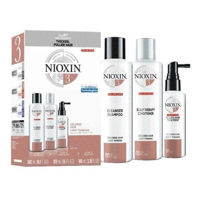 NIOXIN 3 Set of 3 Steps Kit Normal to Thin looking