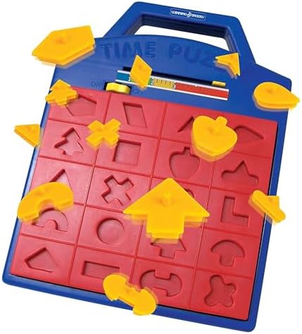 Winning Fingers Shape Toy Puzzle Game – Pop Up Board Game with Shape Puzzles - Two Players Concentration Games Puzzle Board Matching Game - Educational Toy for Kids 3 Years and Older