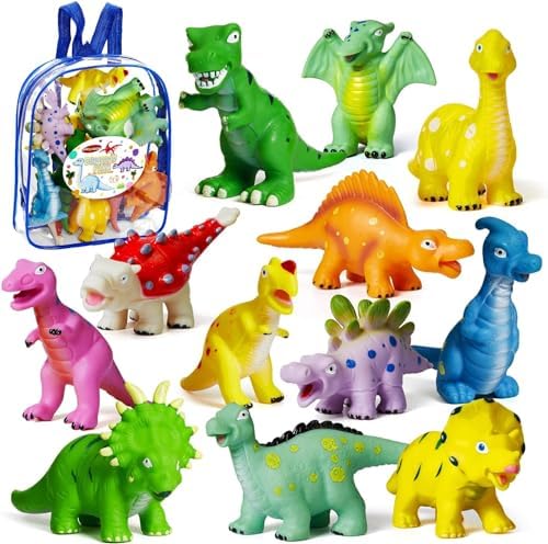 Baby Bath Toys for Toddlers 1-3,Dinosaur Toys for Kids 2-4,Water Pool Toys for Toddlers Age 3-5,Bathtub Baby Toys for 1 Year Old Boys Girls Brithday Gift
