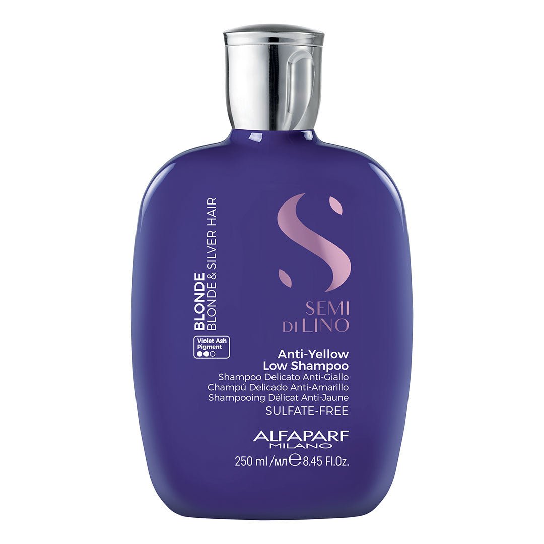 Alfaparf Milano Semi Di Lino Blonde Anti-Yellow Low Shampoo 250ml