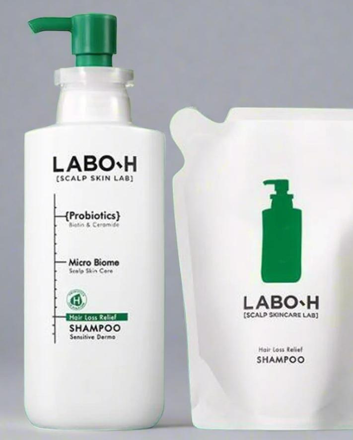 LABO-H Scalp Strenghtening Shampoo Hair Loss Care 333mL Refill Set