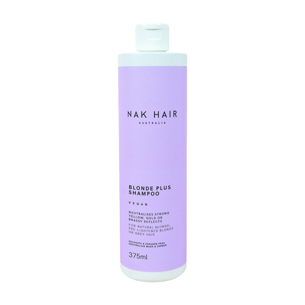 NAK Hair Blonde Plus Shampoo 375ml