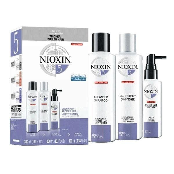 NIOXIN 5 Set of 3 Steps Normal to Thin looking