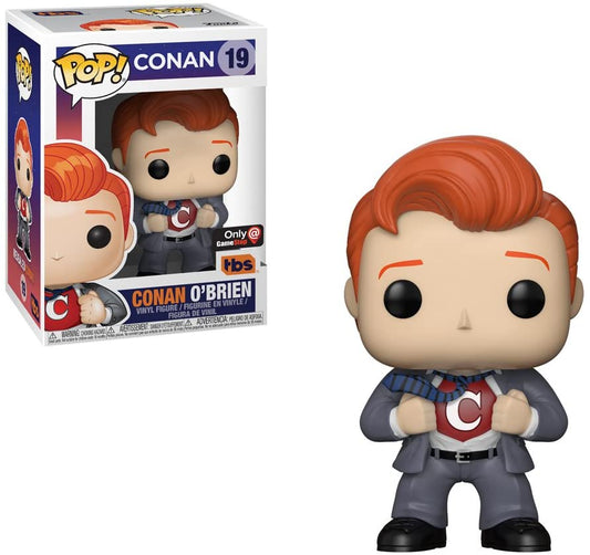 Funko Pop! Conan #19 - Conan O'Brien - Revealed Conan Vinyl Figure Exclusive (33823) LOW STOCK