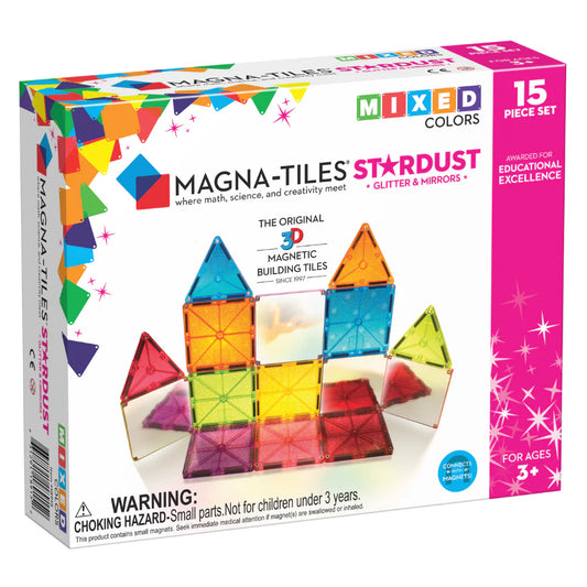 Magna-Tiles Stardust 15 Piece Set